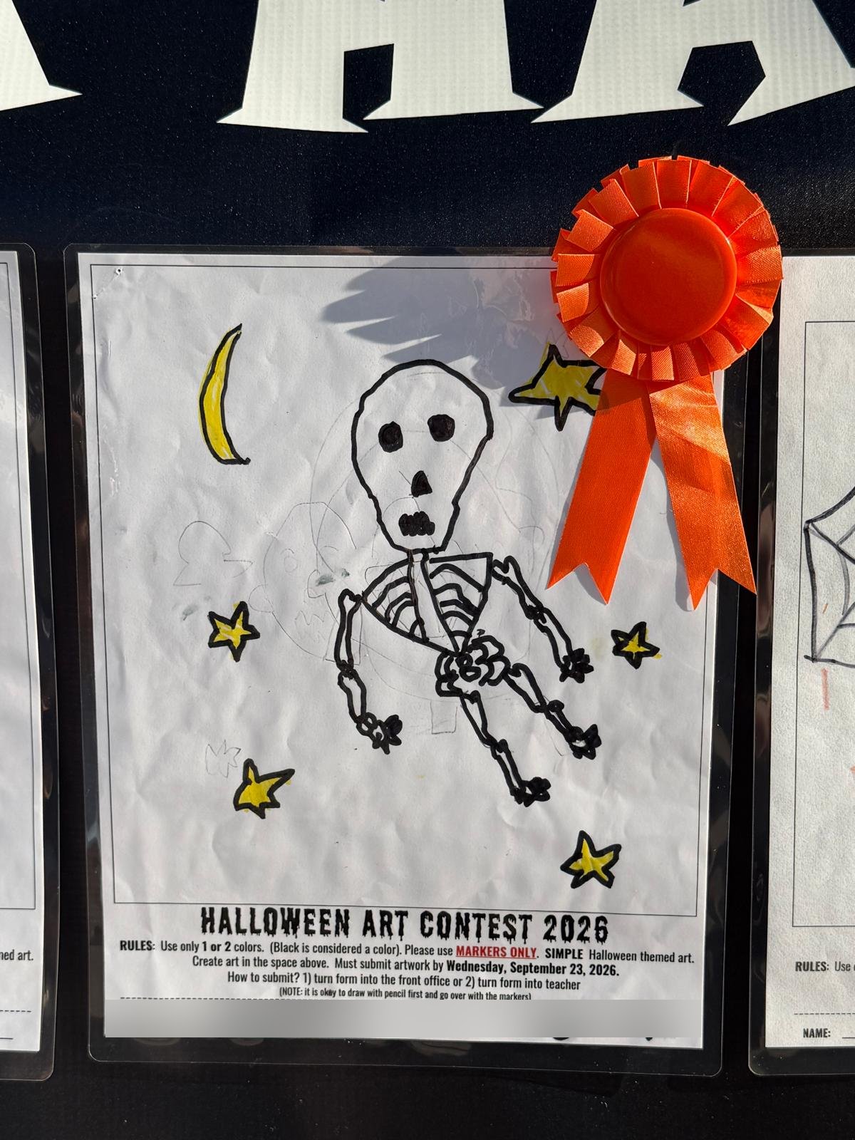 Halloween Art Contest Winner 2026