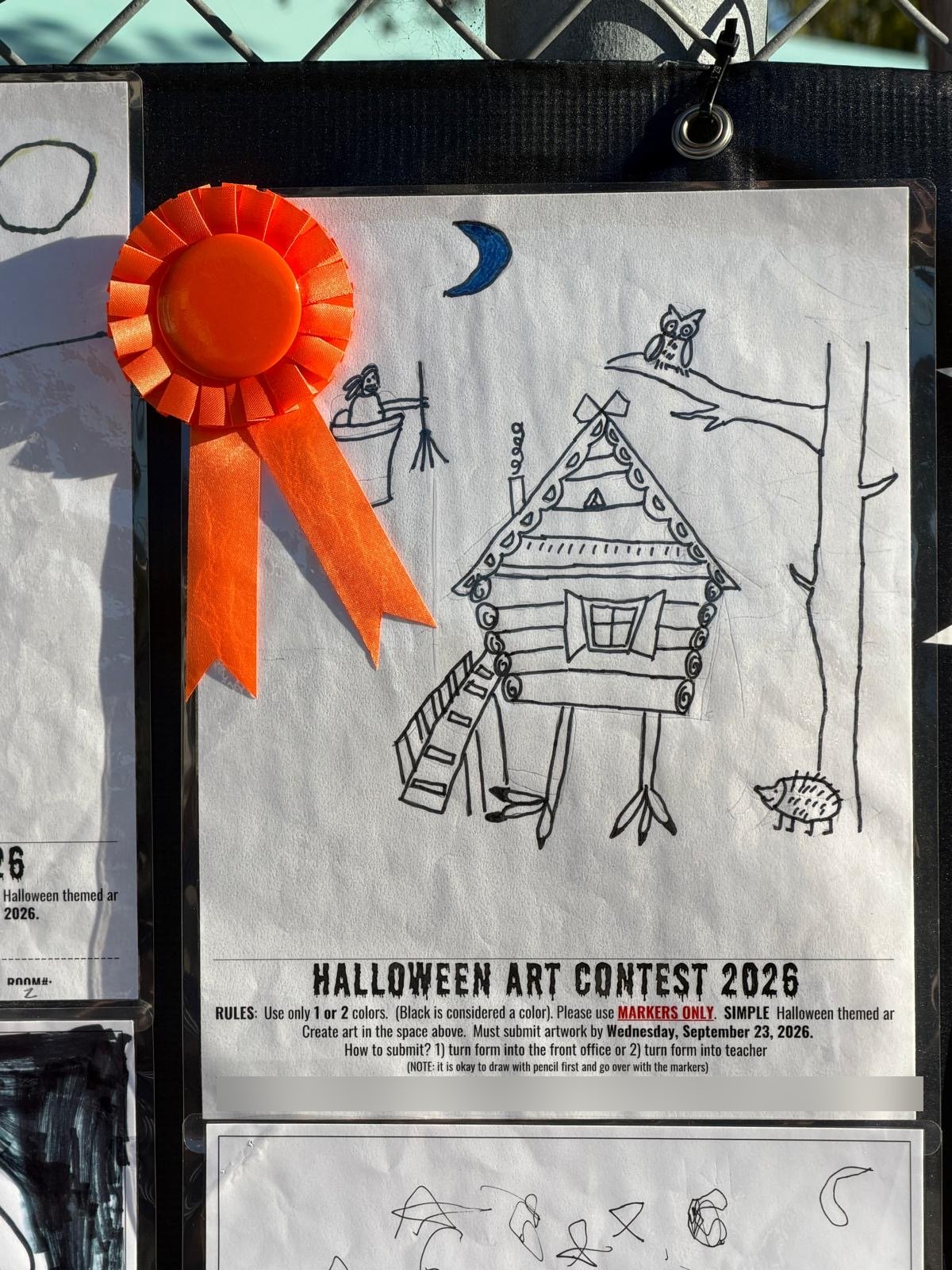Halloween Art Contest Winner 2026