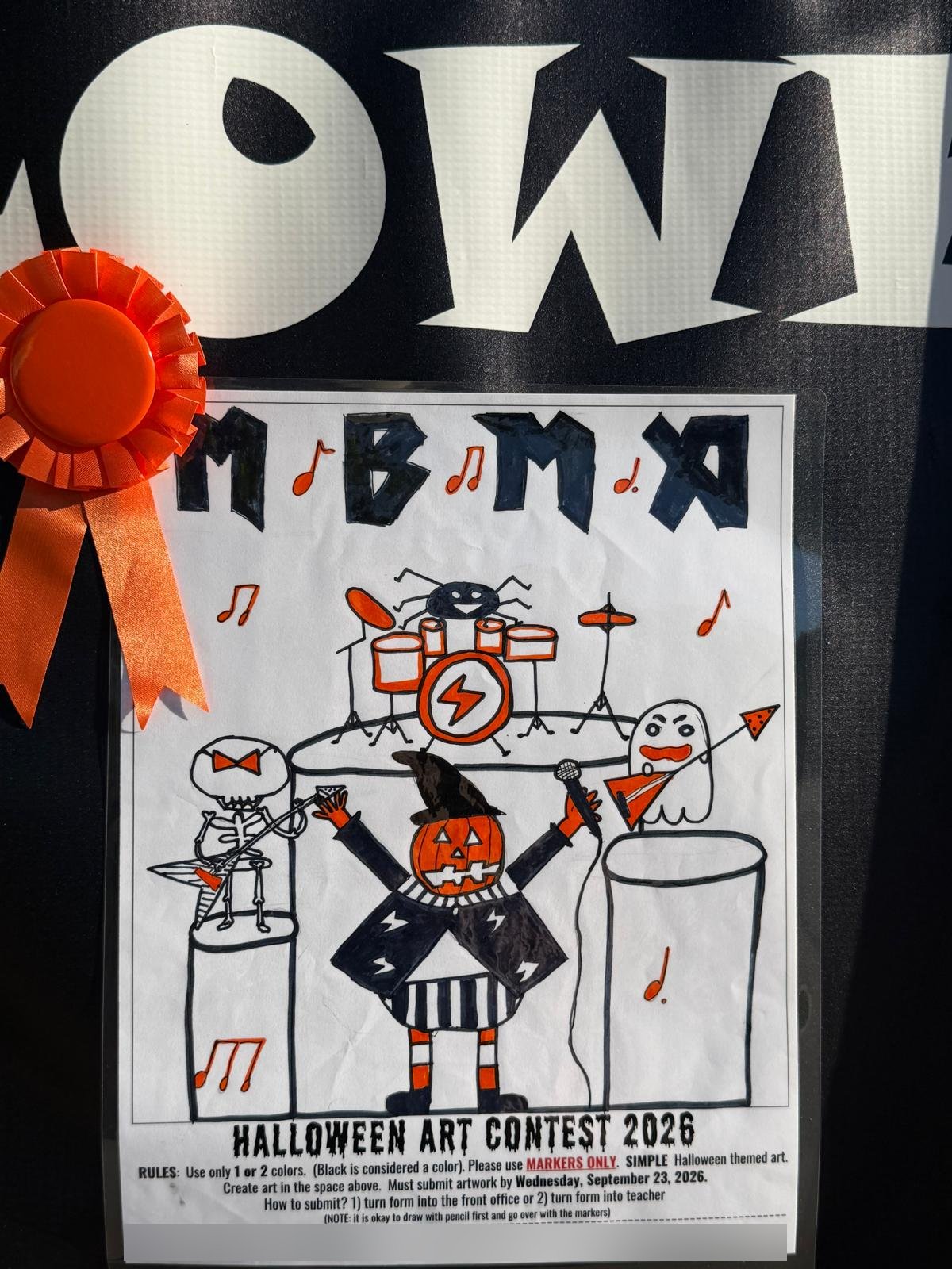 Halloween Art Contest Winner 2026