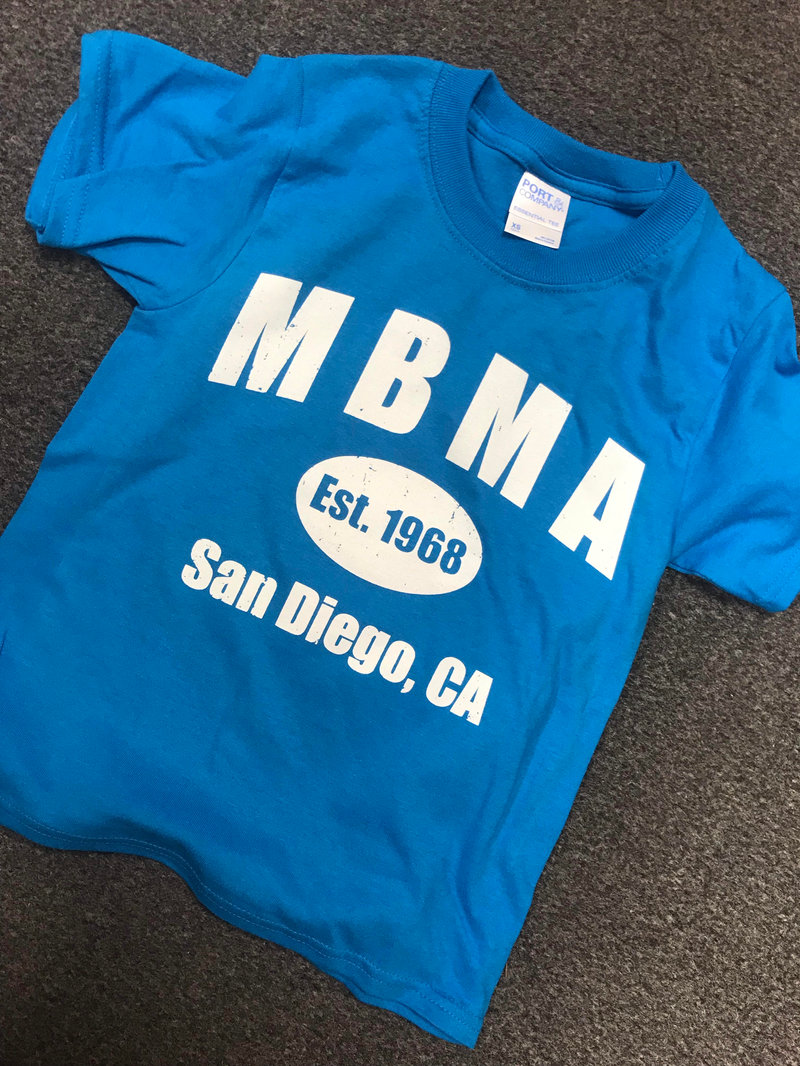 PE/Field Trip Tee- Youth Blue